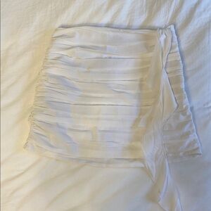 Abercrombie Cascading Ruffle Mini Skort